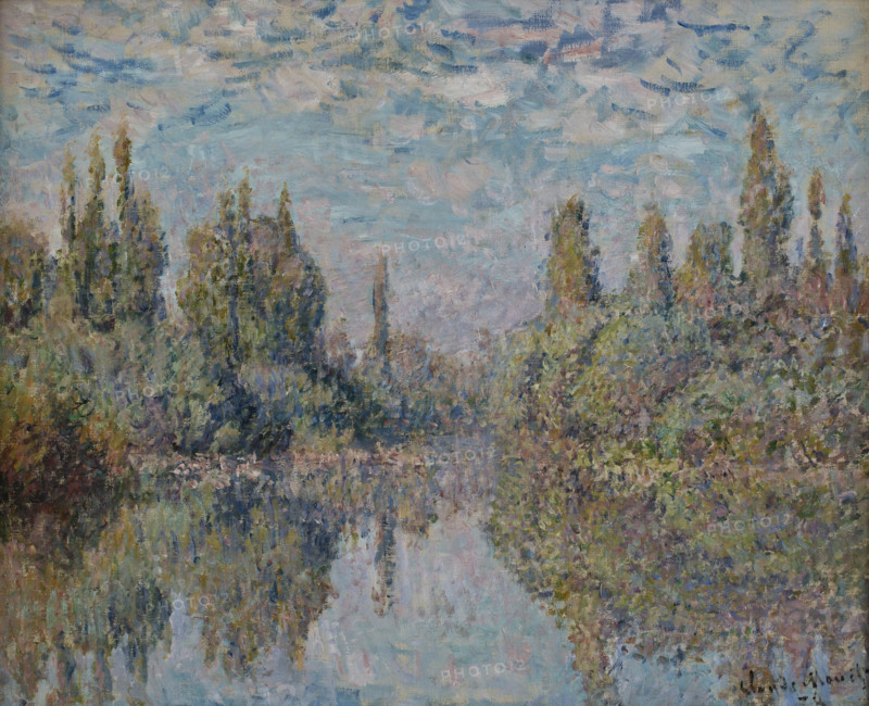 The Seine at Vetheuil, 1878. Creator: Monet, Claude (1840-1926).