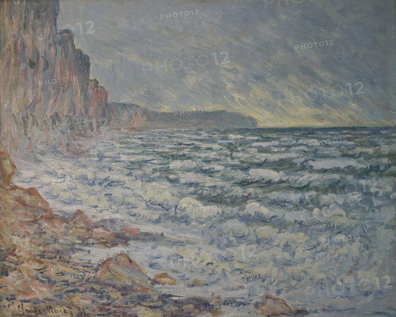Fécamp, bord de mer, 1881. Creator: Monet, Claude (1840-1926).