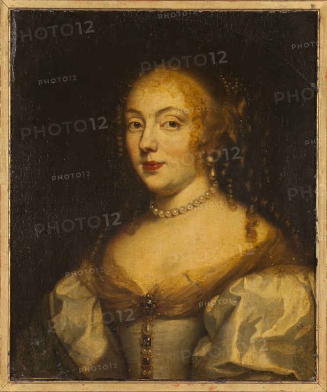 Portrait of Marie de Rabutin-Chantal, Marquise de Sévigné (1626-1696) . Creator: Anonymous.