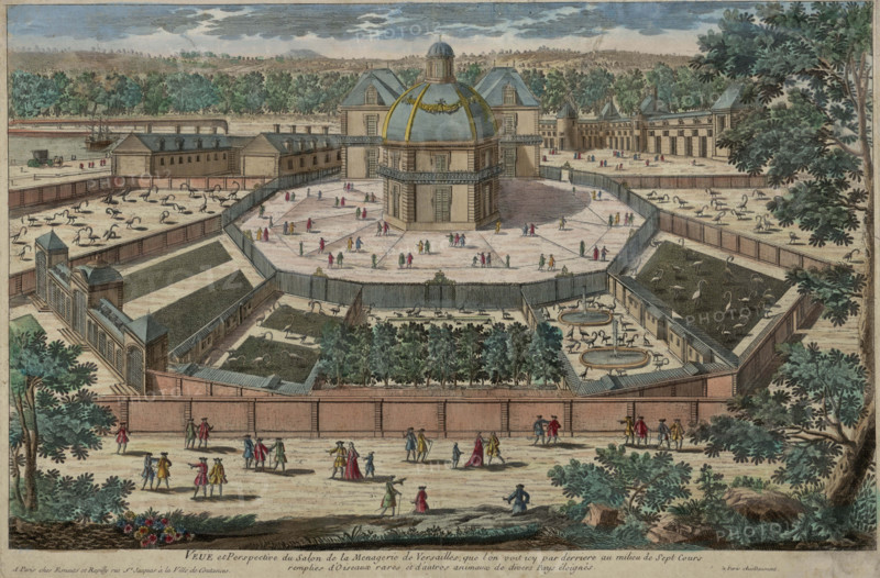 Royal Menagerie of Versailles. Creator: Daumont, Jean-François (1740-1775).
