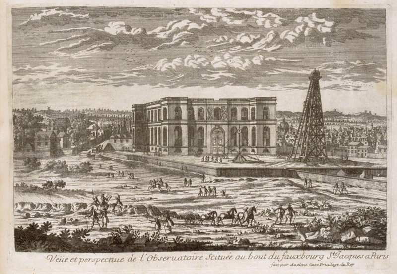 The Paris Observatory. Creator: Aveline, Pierre Alexandre (1702-1760).
