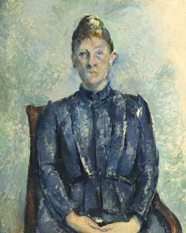 Portrait of Madame Cézanne, c1890. Creator: Cézanne, Paul (1839-1906).