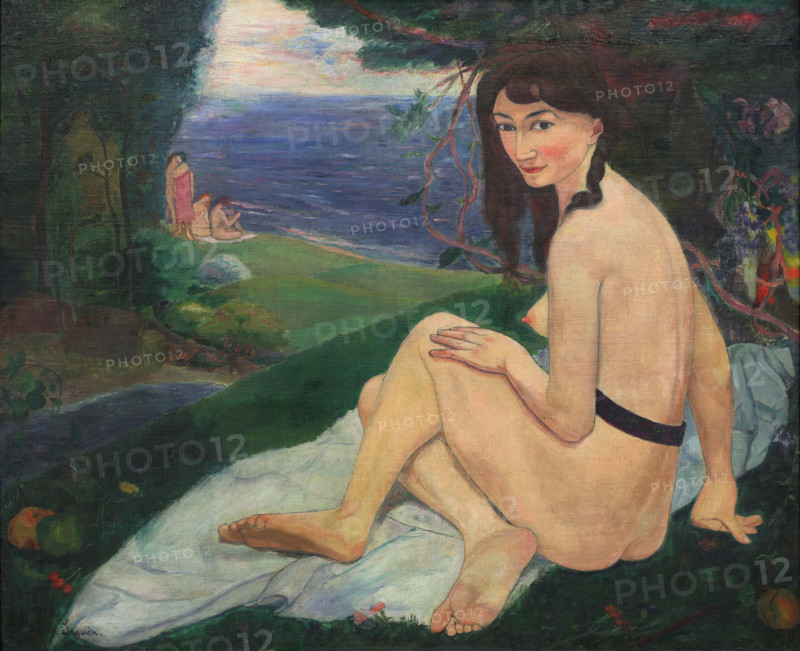 Nu de la comtesse d'Hauteroche, 1896. Creator: Seguin, Armand (1869-1903).