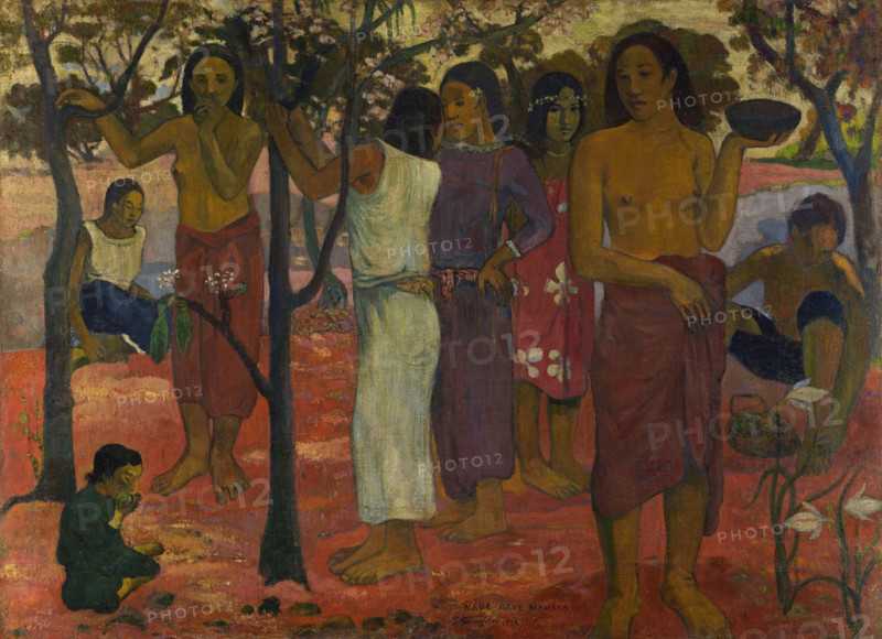 Nave Nave Mahana, 1896. Creator: Gauguin, Paul Eugéne Henri (1848-1903).