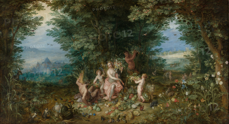 Allegory of the Earth, c1610. Creator: Brueghel, Jan, the Elder (1568-1625).