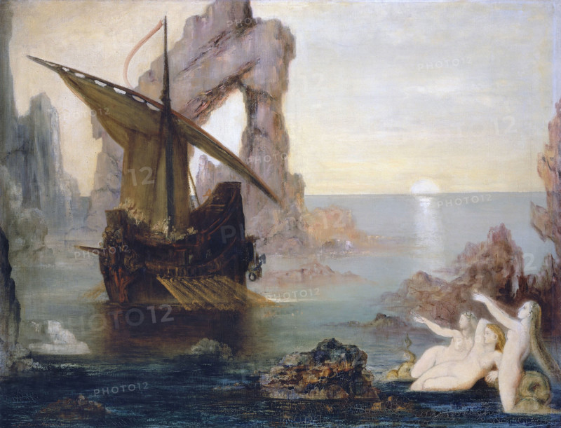 The Mermaids, c1885. Creator: Moreau, Gustave (1826-1898).