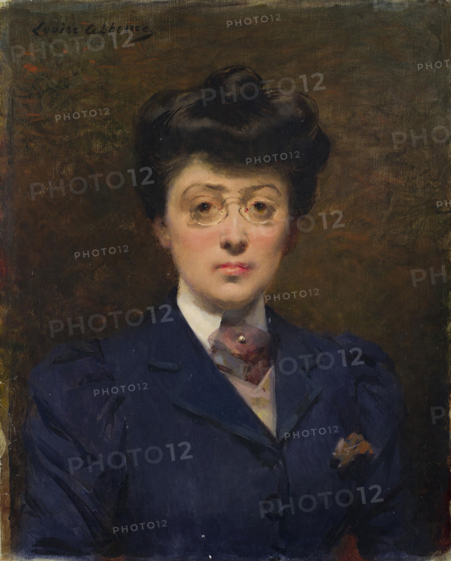 Self-portrait, Second Half of the 19th century. Creator: Abbéma, Louise (1853-1927).