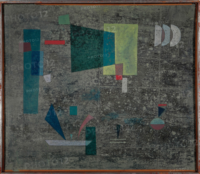 Langsam heraus (Slow Clearing), 1931. Creator: Kandinsky, Wassily Vasilyevich (1866-1944).