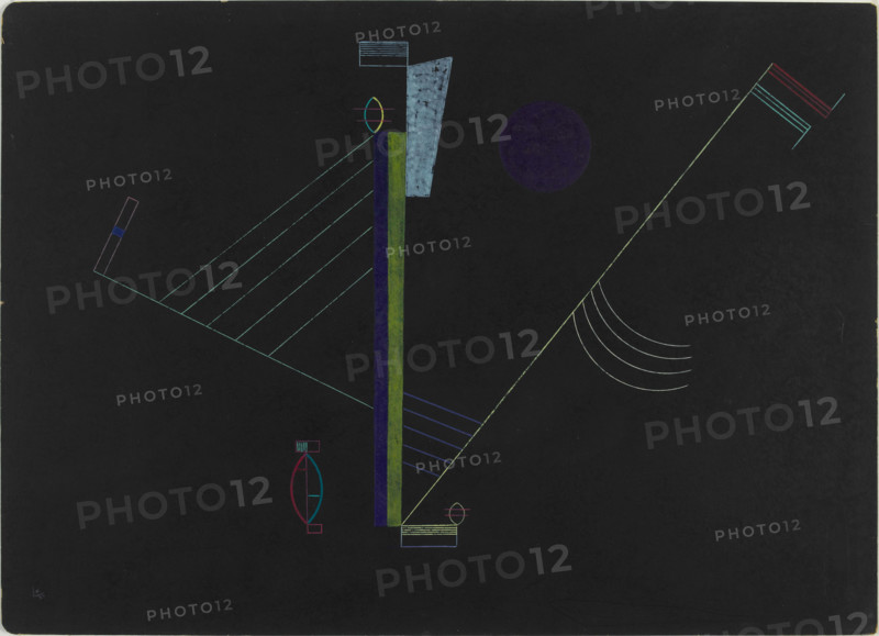 Zweiseitig Gespannt (Tense in Both Directions), 1933. Creator: Kandinsky, Wassily Vasilyevich (1866-1944).