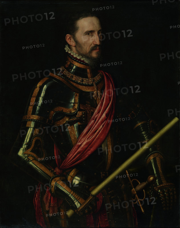 Portrait of Fernando Álvarez de Toledo, Duke of Alba (1507-1582). Creator: Mor, Antonis (Anthonis), van Dashorst (c. 1517-1577).