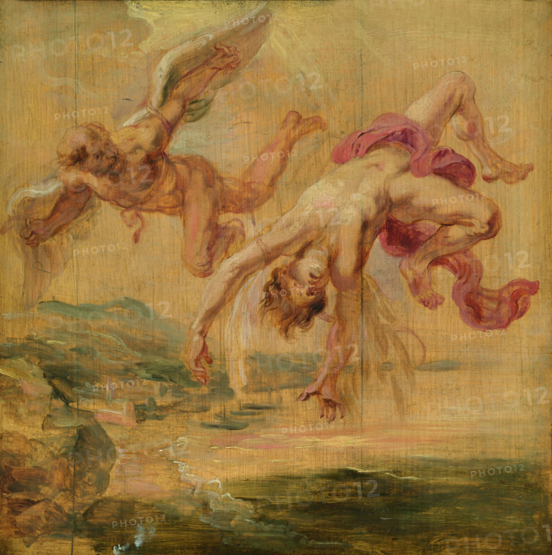 Landscape with the Fall of Icarus. Creator: Rubens, Pieter Paul (1577-1640).