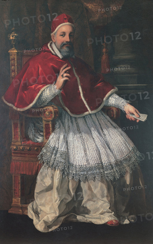 Portrait of Pope Urban VIII, 1624-1626. Creator: Cortona, Pietro da (1596-1669).