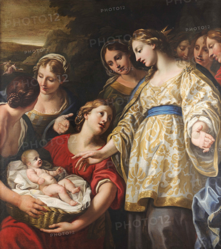 The Finding of Moses. Creator: Marinari, Onorio (1627-1715).