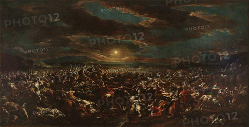 Joshua Commanding the Sun to Stand Still , 1721-1727. Creator: Spolverini (Mercanti), Ilario Giacinto (1657-1734).
