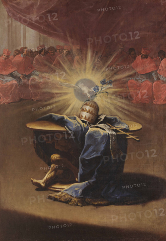 Conclave, 1687. Creator: Ricci, Sebastiano (1659-1734).