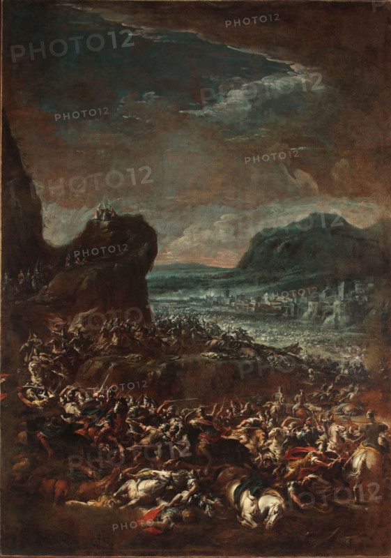 Jewish people led by Moses and Aaron, 1721-1727. Creator: Spolverini (Mercanti), Ilario Giacinto (1657-1734).