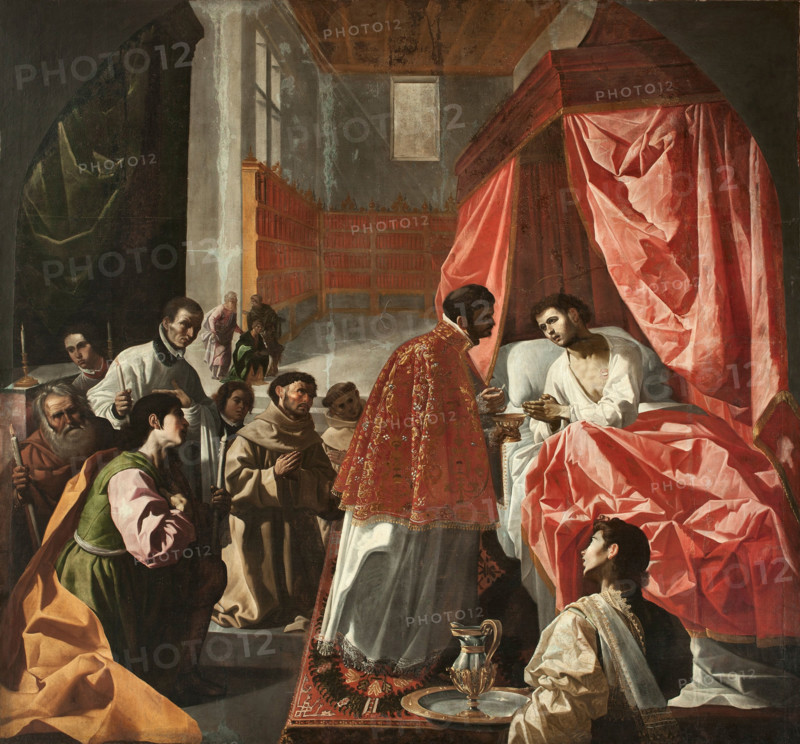 Viaticum of Saint Bonaventure, Second Half of the 17th century. Creator: Zurbarán, Francisco, de (1598-1664).