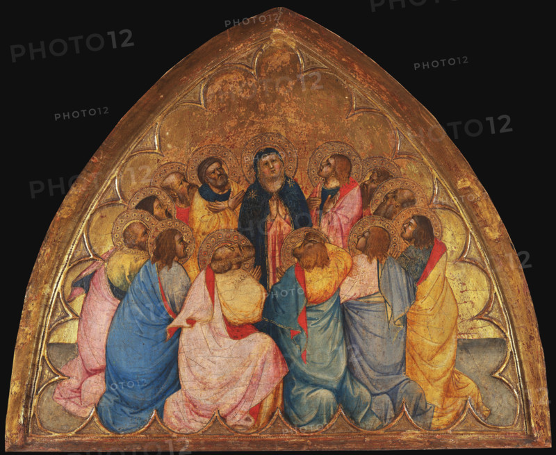 The Descent of the Holy Spirit, 1390-1395. Creator: Gaddi, Agnolo (1350-1396).