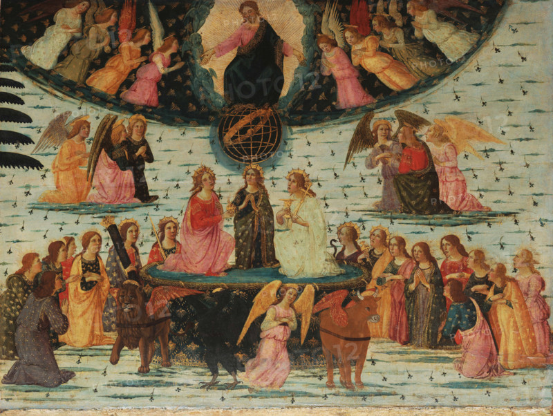 Triumph of Eternity, 1485-1490. Creator: Jacopo del Sellaio (1442-1493).