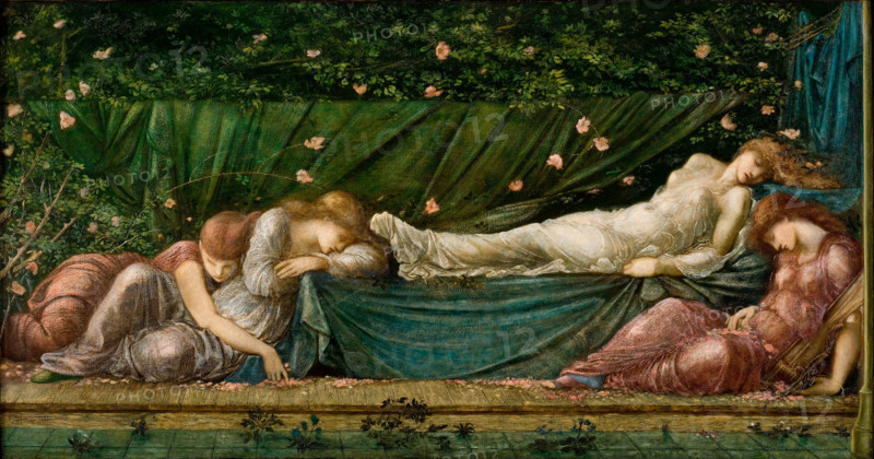 The Sleeping Beauty, 1871-1873. Creator: Burne-Jones, Sir Edward Coley (1833-1898).