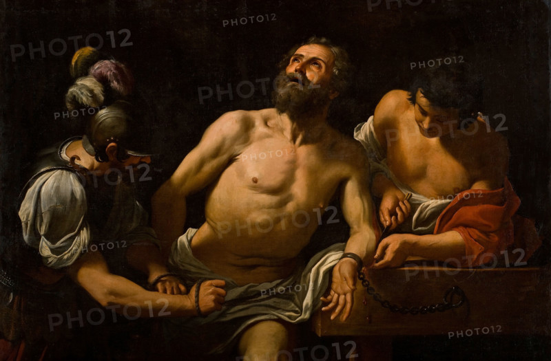 The Martyrdom of Saint Bartholomew, c1610. Creator: Badalocchio, Sisto (1585-c. 1647).