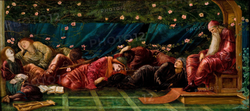 The King and His Court, 1871-1873. Creator: Burne-Jones, Sir Edward Coley (1833-1898).