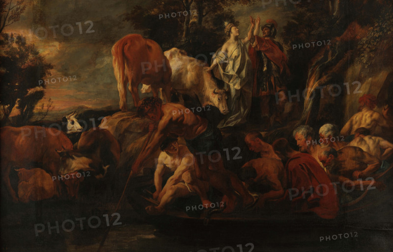 Ulysses and Circe, 1630. Creator: Jordaens, Jacob (1593-1678).