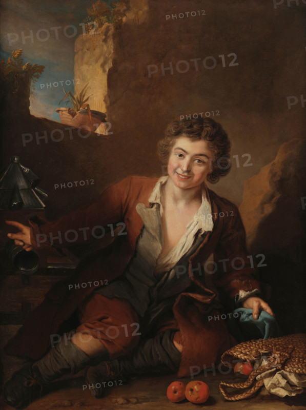 Magic Lantern, 1731. Creator: Delyen, Jacques-François (1684-1761).