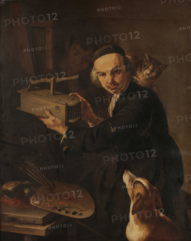 Self-portrait. Creator: Cipper, Giacomo Francesco (1664-1736).