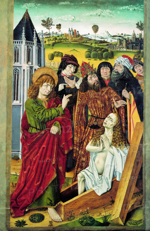 The Resurrection of Drusiana, c1475. Creator: Master of Saint Nicholas (active 1465-1490).