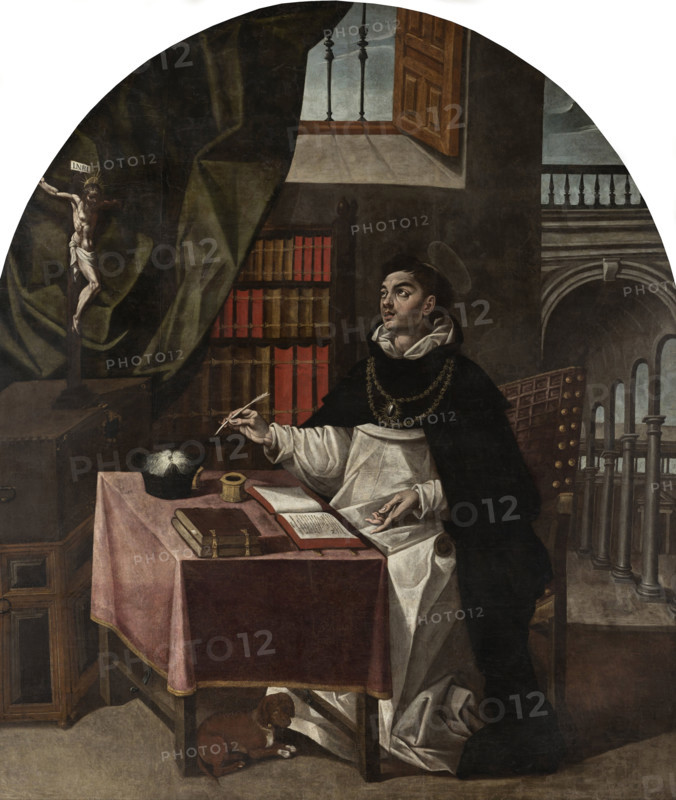 Saint Thomas Aquinas, 1610-1615. Creator: Peñalosa, Juan de (1579-1633).
