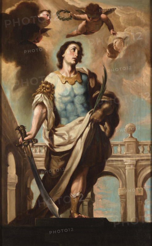 Saint Acisclus, 1712-1713. Creator: Palomino de Castro y Velasco, Acisclo Antonio (1655-1726).