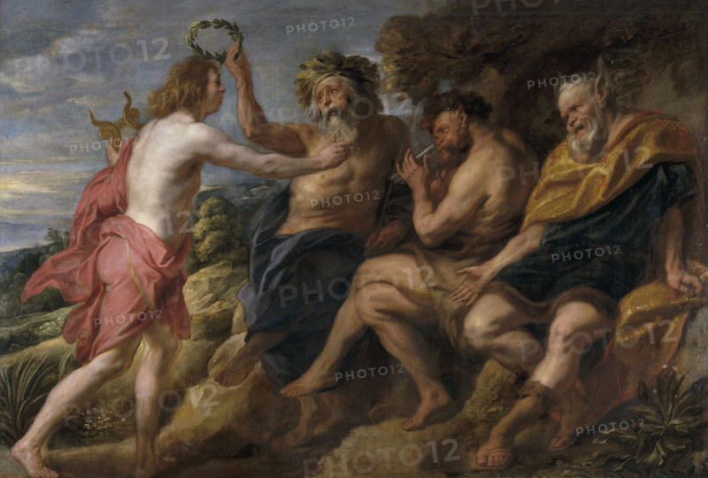 Apollo as Victor over Pan, 1637. Creator: Jordaens, Jacob (1593-1678).