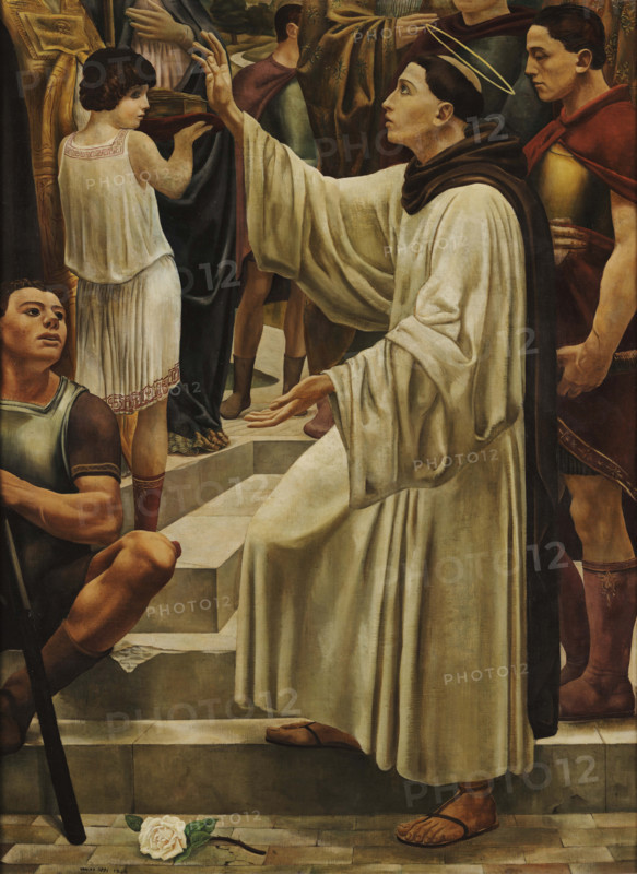 Saint Venantius of Camerino (Study for the altarpiece), 1923. Creator: Oppi, Ubaldo (1889-1942).