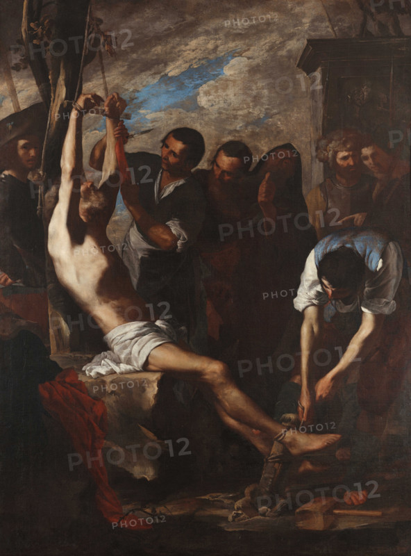 The Martyrdom of Saint Bartholomew, c1635. Creator: Cavallino, Bernardo (1616-1656).