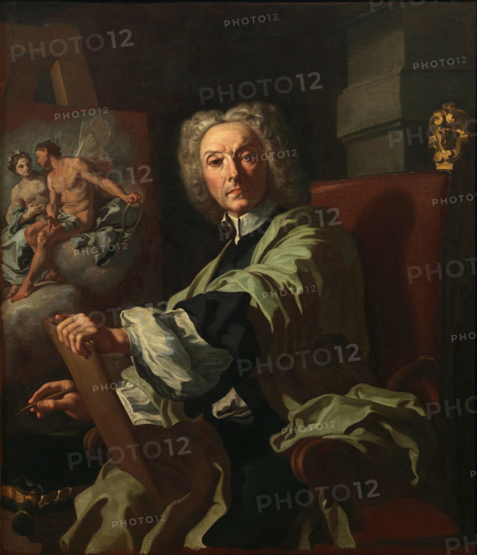 Self-portrait, c1715-1720. Creator: Solimena, Francesco (1657-1747).