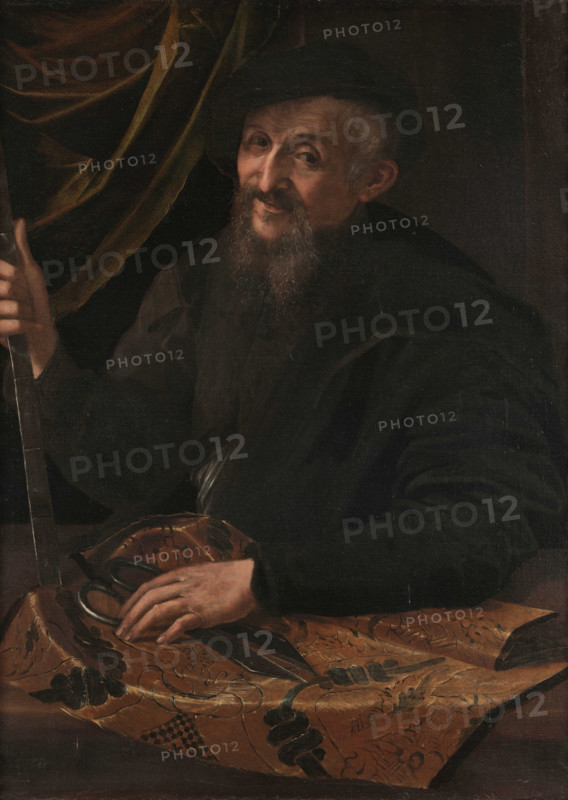 Portrait of a Tailor, 1540-1545. Creator: Mazzola Bedoli, Girolamo (c. 1500-1569).