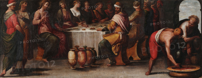 The Wedding Feast at Cana, c1610. Creator: Balducci, Giovanni (1560-1631).