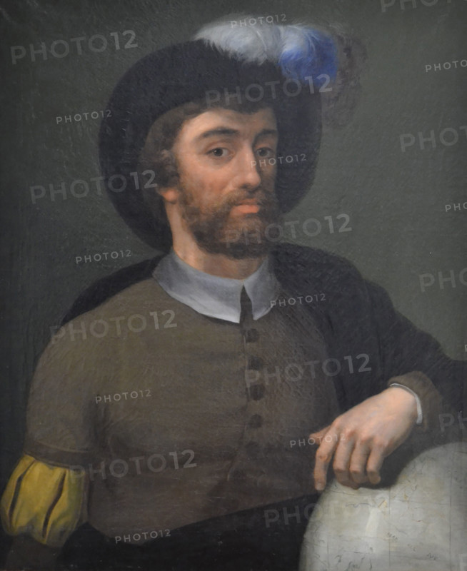 Portrait of Juan Sebastián Elcano (1486-1526), 19th century. Creator: Anonymous.