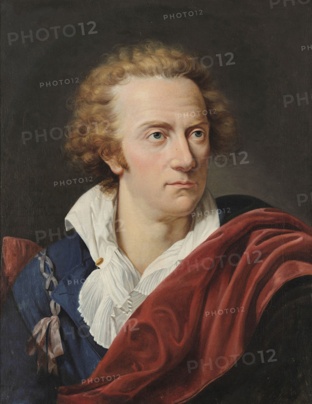 Portrait of the poet Vittorio Alfieri (1749-1803), 1797. Creator: Fabre, François-Xavier Pascal, Baron (1766-1837).