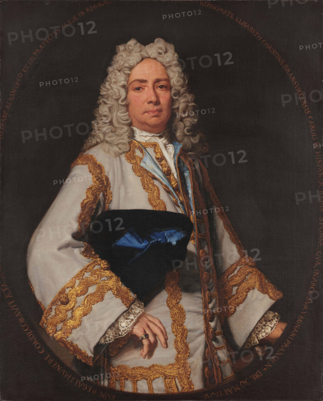Portrait of Giovanni Francesco Albani, 1708-1710. Creator: Fra Galgario (Giuseppe Vittore Ghislandi) (1655-1743).