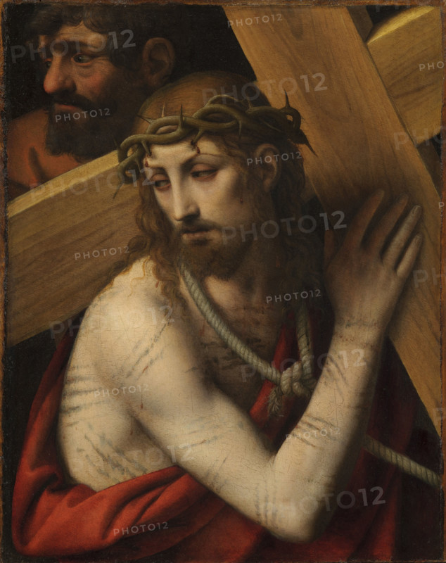 Christ Carrying the Cross, 1520-1530. Creator: Luini, Bernardino (ca. 1480-1532).