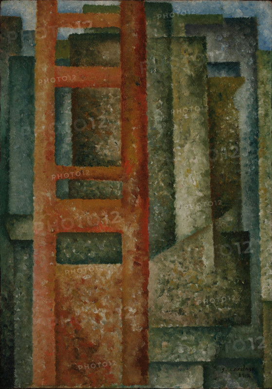 Through the Windows (Unfolding - Intersection), 1914. Creator: Souza-Cardoso, Amadeo de (1887-1918).