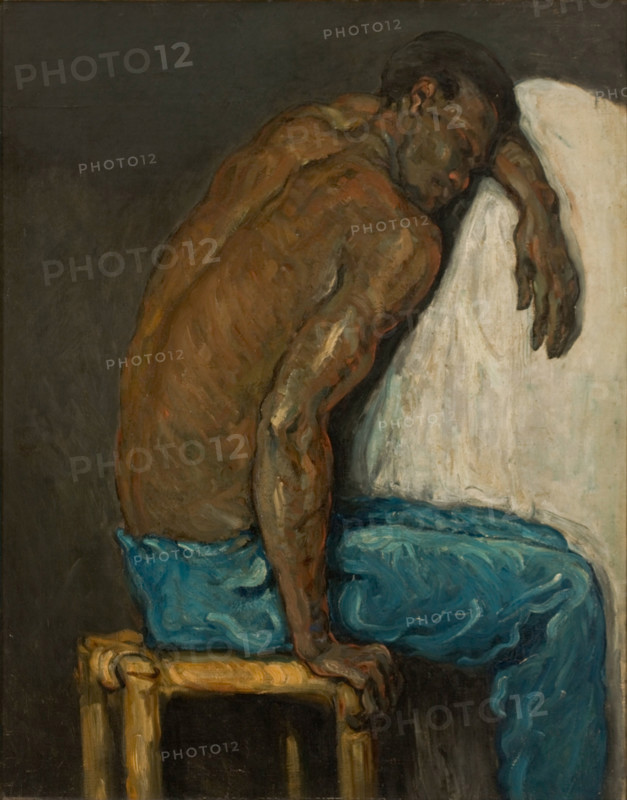 Le Noir Scipion (The Negro Scipion) , 1867-1868. Creator: Cézanne, Paul (1839-1906).