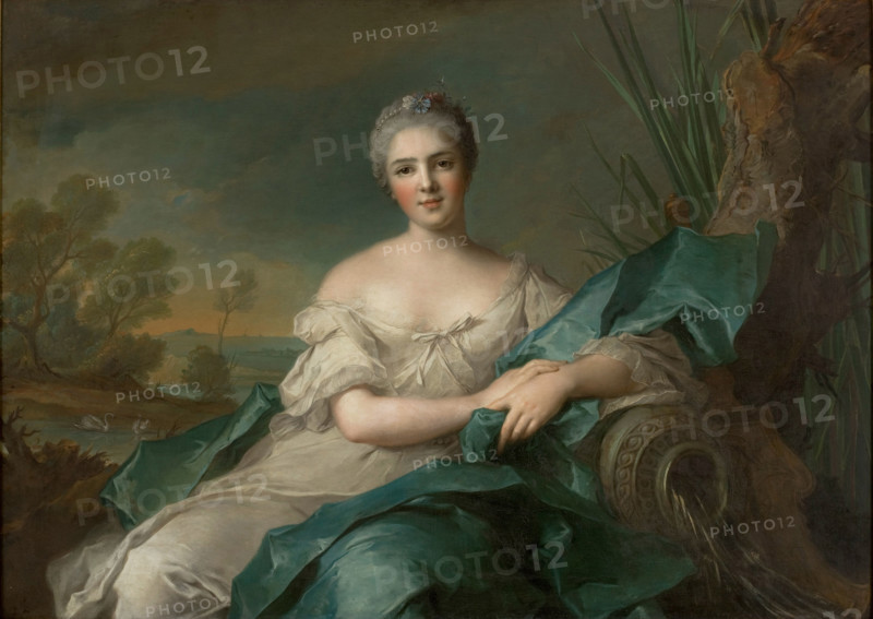 Marie Louise Thérèse Victoire of France (1733-1799) - The Water, 1751. Creator: Nattier, Jean-Marc (1685-1766).