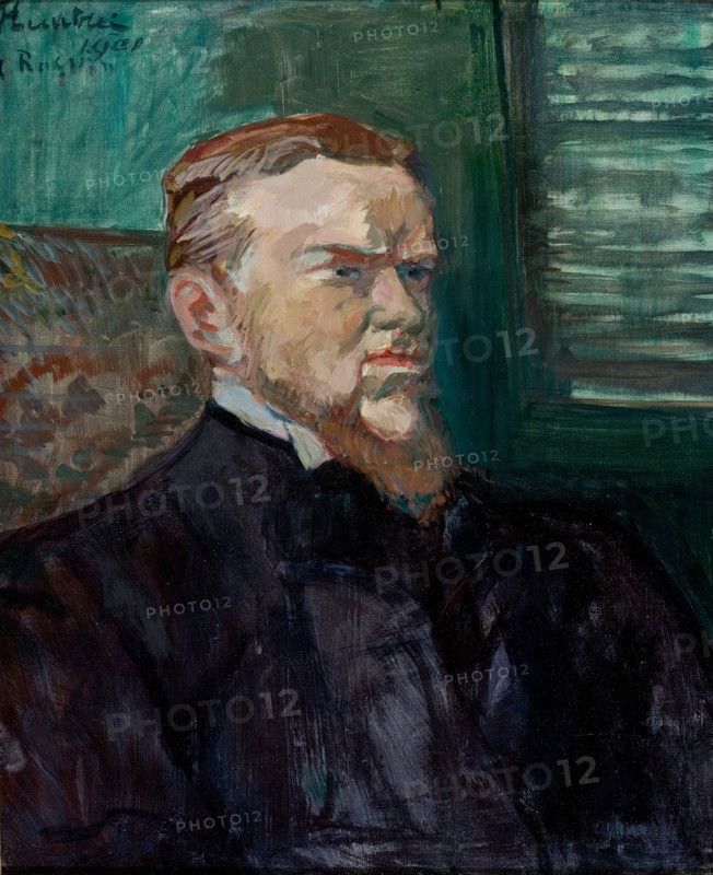 Portrait of Octave Raquin, 1901. Creator: Toulouse-Lautrec, Henri, de (1864-1901).