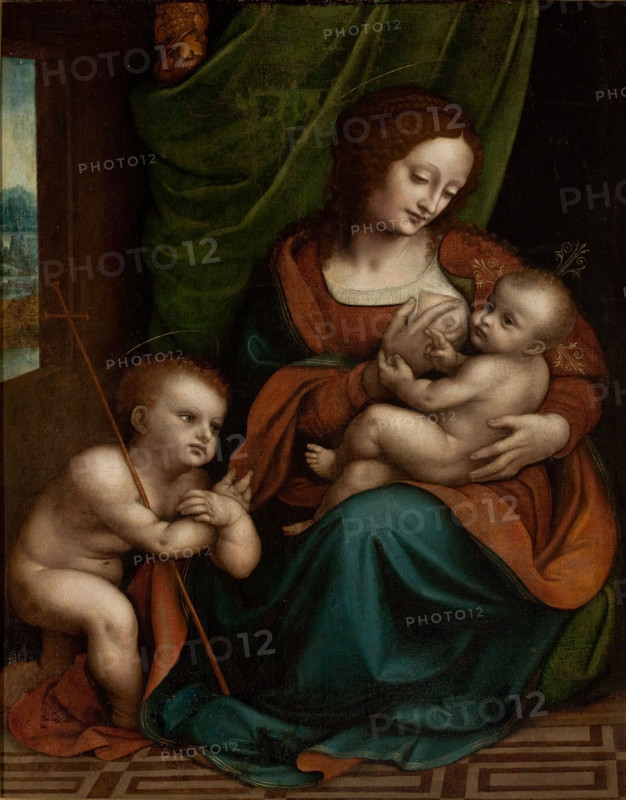 Madonna and Child with the Infant John the Baptist, 1500-1515. Creator: Giampietrino (active 1495-1549).