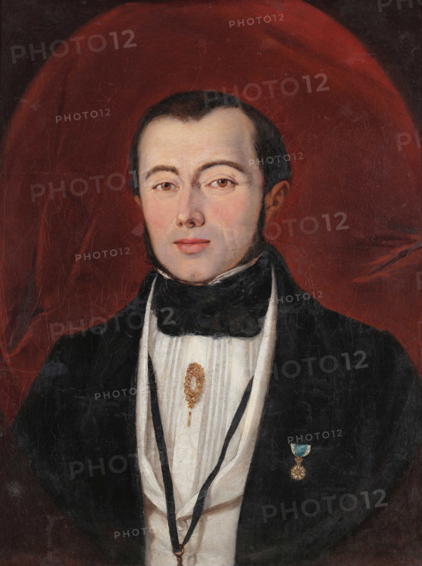 Portrait of the composer and pianist João Guilherme Bell Daddi (1813-1887). Creator: Anonymous.