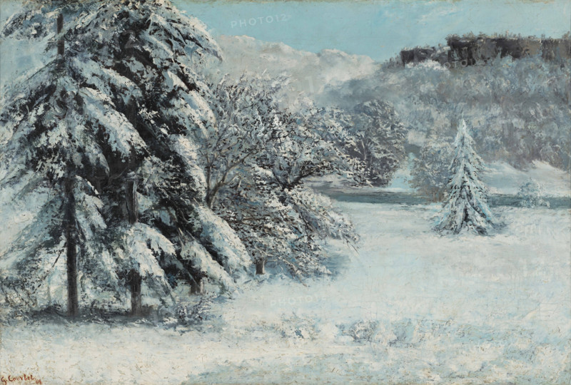 Snow, 1868. Creator: Courbet, Gustave (1819-1877).