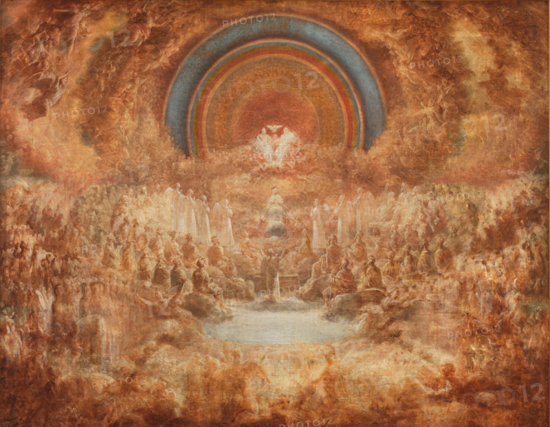 The Coronation of the Virgin, Early 19th century. Creator: Sequeira, Domingos de (1768-1837).